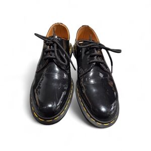Dr. Martens Black Patent Leather Oxfords